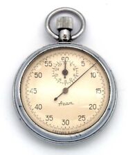 Soviético/russo 16 Joias Agat parar Relógio Cronômetro (2 mostradores, 30-min/60-sec) comprar usado  Enviando para Brazil