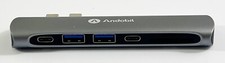Modelo ANDOBIL - ARAZ24 Ultra Slim Dual Multi-Type -C+Port Hub comprar usado  Enviando para Brazil