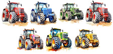 Bügelbild bügelmotiv traktor gebraucht kaufen  Landau