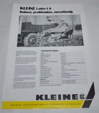 Mała ładowarka L6 Ciągnik Ciągnik Maszyny rolnicze Brochure Broszura na sprzedaż  PL