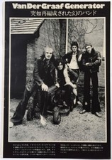 Van der Graaf Generator Elvin Bishop 1975 CLIPPING JAPAN MAGAZINE ML 7J comprar usado  Enviando para Brazil