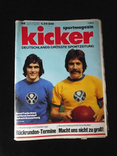 Kicker sportmagazin . gebraucht kaufen  Deutschland