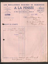 Paris graines semences d'occasion  Baugy
