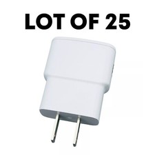 [LOTE DE 25] Adaptador de parede para celular Samsung ETA0U61JWE genuíno carregador de viagem comprar usado  Enviando para Brazil