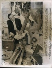 1957 press photo d'occasion  Expédié en Belgium