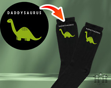 Personalised daddysaurus socks for sale  MANCHESTER