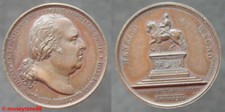 Médaille cuivre louis d'occasion  Saint-Jean-de-Sauves