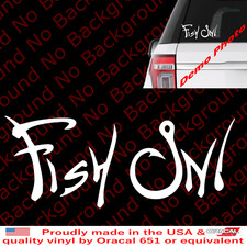Fish sticker vinyl for sale  Elk Grove