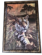 Tiger painting canvas for sale  York