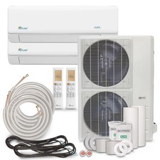 48000 BTU Dual Zone Mini Split Ar Condicionado e Bomba de Calor Split 21.8 SEER comprar usado  Enviando para Brazil
