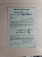 Allgemeine betriebserlaubnis d gebraucht kaufen  München
