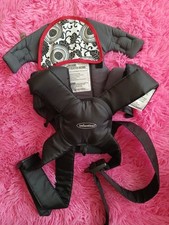 Porta-bebês Infantino Swift Classic com bolso, 2 posições, 8-25 lb, preto comprar usado  Enviando para Brazil