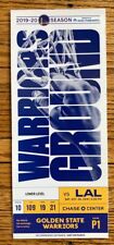 Full ticket warriors for sale  Dundee
