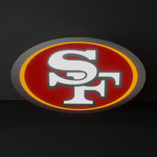 Placa de parede San Francisco 49ers caixa de luz LED equipe NFC NFL comprar usado Placa de parede San Francisco 49ers caixa de luz LED equipe NFC NFL comprar usado  Enviando para Brazil