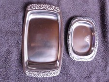 Servierplatten edelstahl tisch gebraucht kaufen  Nachrodt-Wiblingwerde