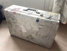 Vintage aluminium suitcase for sale  LONDON