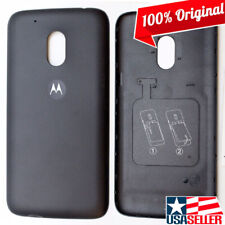 Capa traseira de porta bateria preta original do fabricante Motorola MOTO G4 Play XT1609 XT1607 comprar usado  Enviando para Brazil