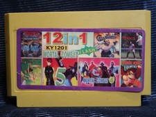 Usado, Mortal Kombat x12 - Famiclone Famicom Pegasus Dendy 60 pinos cartucho de jogo Nes comprar usado  Enviando para Brazil