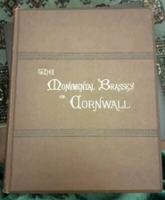 Monumental brasses cornwall for sale  LONDON