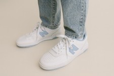 Tênis New Balance Boy’s BB80 azul branco tamanho 5 comprar usado  Enviando para Brazil