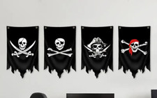 Bannieres drapeaux pirates d'occasion  Salies-de-Béarn