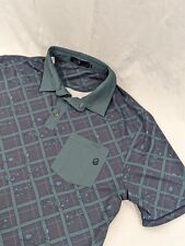 Camisa polo masculina golfe extracurricular XL floral papel de parede desempenho verde  comprar usado  Enviando para Brazil