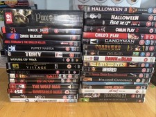 Horror movie collection for sale  UK