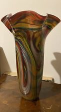Vaso vetro colorato usato  Brescia