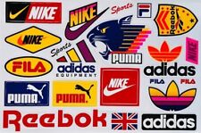 Adesivi foglio nike usato  Legnano