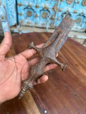 Linda espada de ferro antiga de 1800 forjada à mão cabo de lâmina quebrada comprar usado  Enviando para Brazil