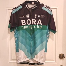 Camiseta masculina Sportful Bora Hansgrohe 2020 Sagan ciclismo | Preta/Verde tamanho Grande, usado comprar usado  Enviando para Brazil