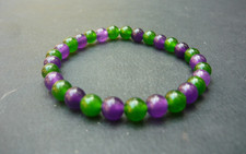 Bracelet perles jade d'occasion  Bordeaux-