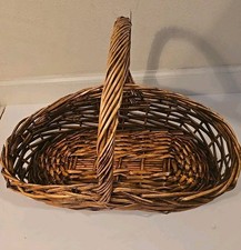Vintage brown wicker for sale  Oakland