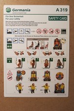 Safety card germania gebraucht kaufen  Berlin
