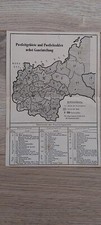 Postleitzahlen gebietskarte ga gebraucht kaufen  Wrist