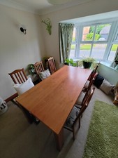 Elegant hardwood dining for sale  YORK