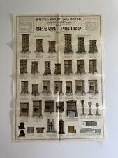 Manifesto antico becchi usato  Formigine