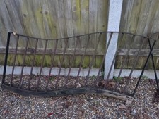 Pair curved iron for sale  BECCLES