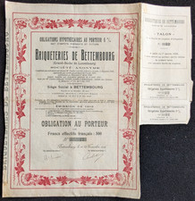 Briqueteries bettembourg 1919 d'occasion  Ollioules