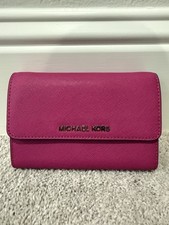 Bolsa carteira tiracolo Michael Kors jet set rosa quente alça corrente comprar usado  Enviando para Brazil