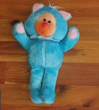 Peluche chat bleu d'occasion  Blangy-sur-Bresle