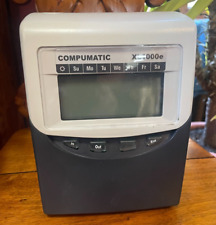 Compumatic XL1000e Reloj de Cálculo Grabador y Llave segunda mano  Embacar hacia Mexico