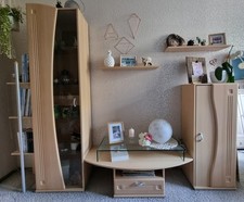 Wohnwand schrankwand birke gebraucht kaufen  Berlin