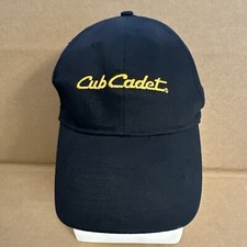 Chapéu boné caminhoneiro Cub Cadet cortador de grama trator preto ajustável tamanho único muito bom estado usado comprar usado  Enviando para Brazil