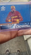 Wwf card hulk for sale  HENGOED