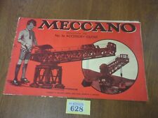 Meccano instructions instructi for sale  WALTON ON THE NAZE