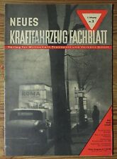Neues kraftfahrzeug fachblatt gebraucht kaufen  Hünxe