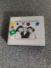 Andrews sisters golden for sale  BOURNEMOUTH