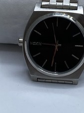 Relógio masculino NIXON "MINIMAL" THE TIME TELLER 37mm WR 100m mostrador preto aço inoxidável comprar usado  Enviando para Brazil