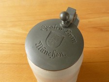 Alter zinndeckel brauereikrug gebraucht kaufen  Metten